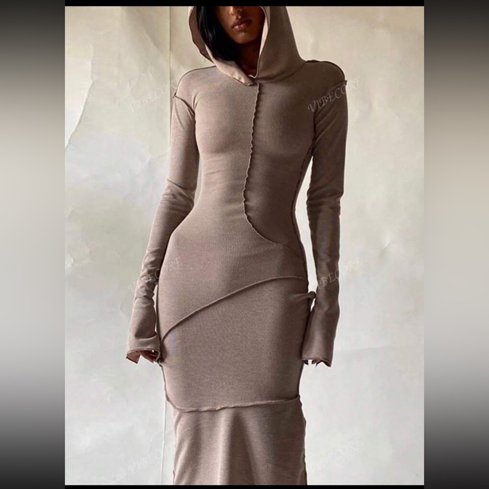 Hoodie Maxi Dress